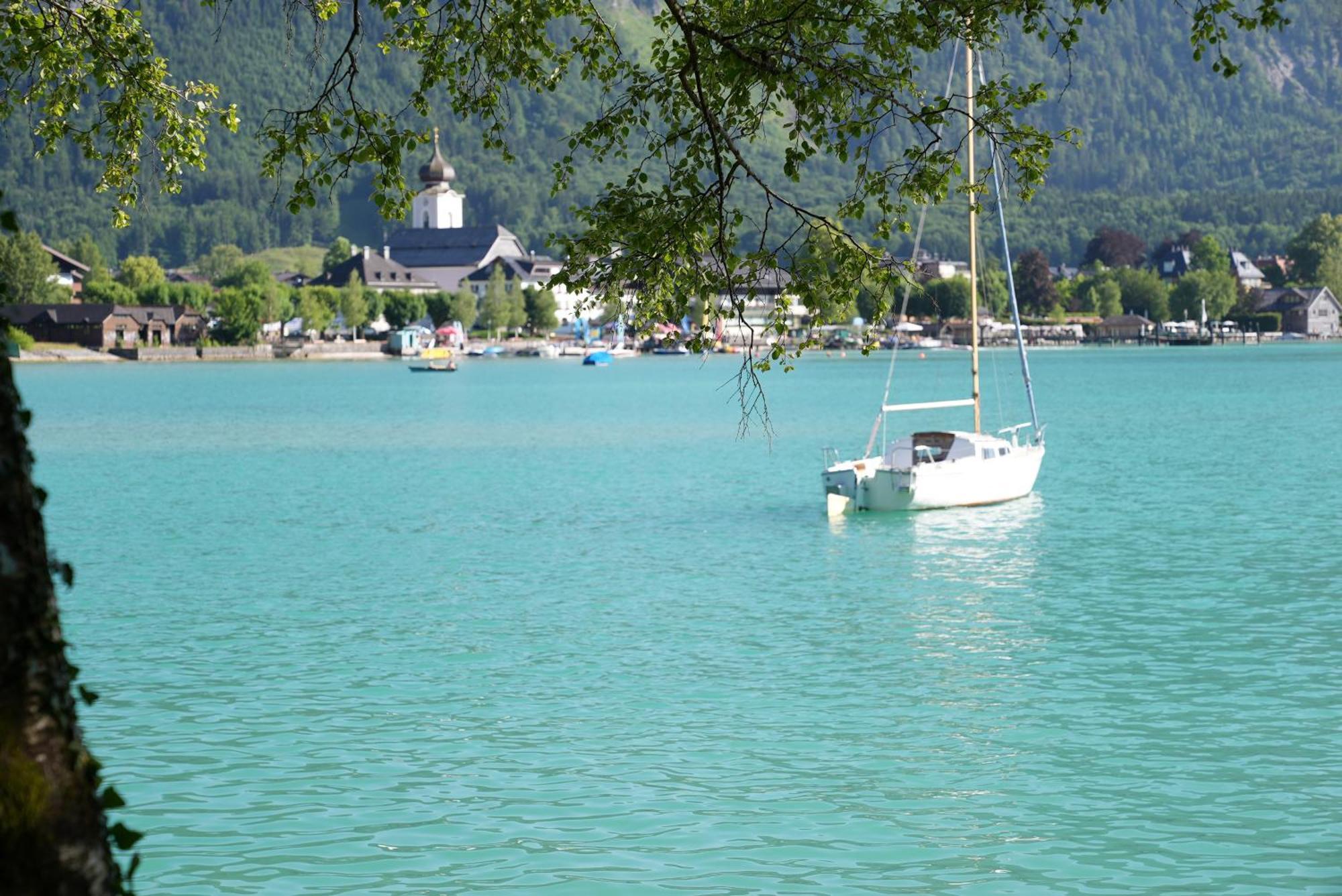 Bergblick 411 Am Wolfgangsee Strobl Oda fotoğraf