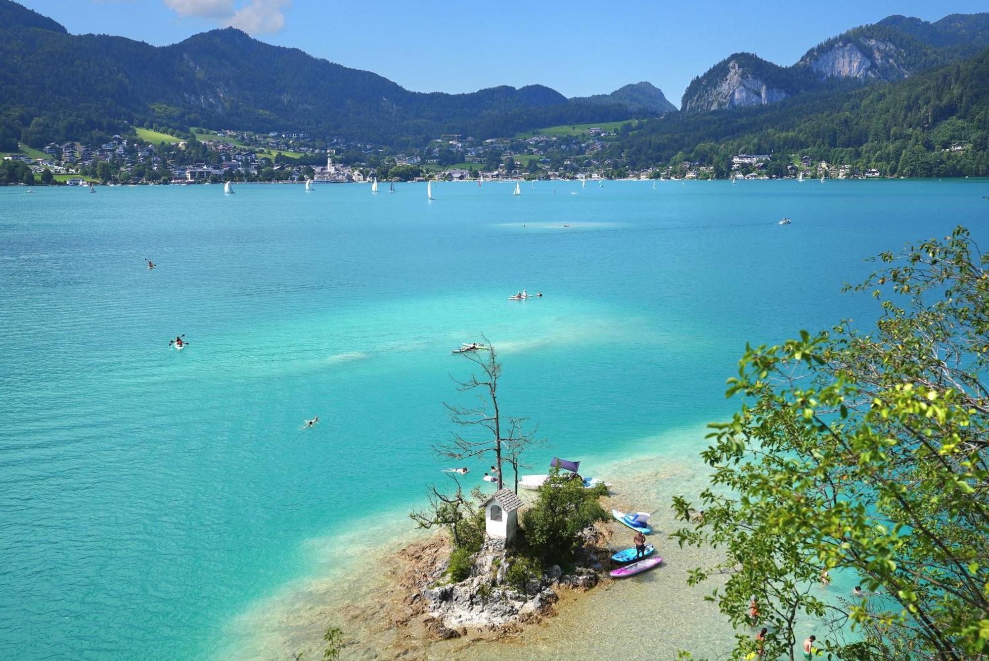 Bergblick 411 Am Wolfgangsee Strobl Dış mekan fotoğraf